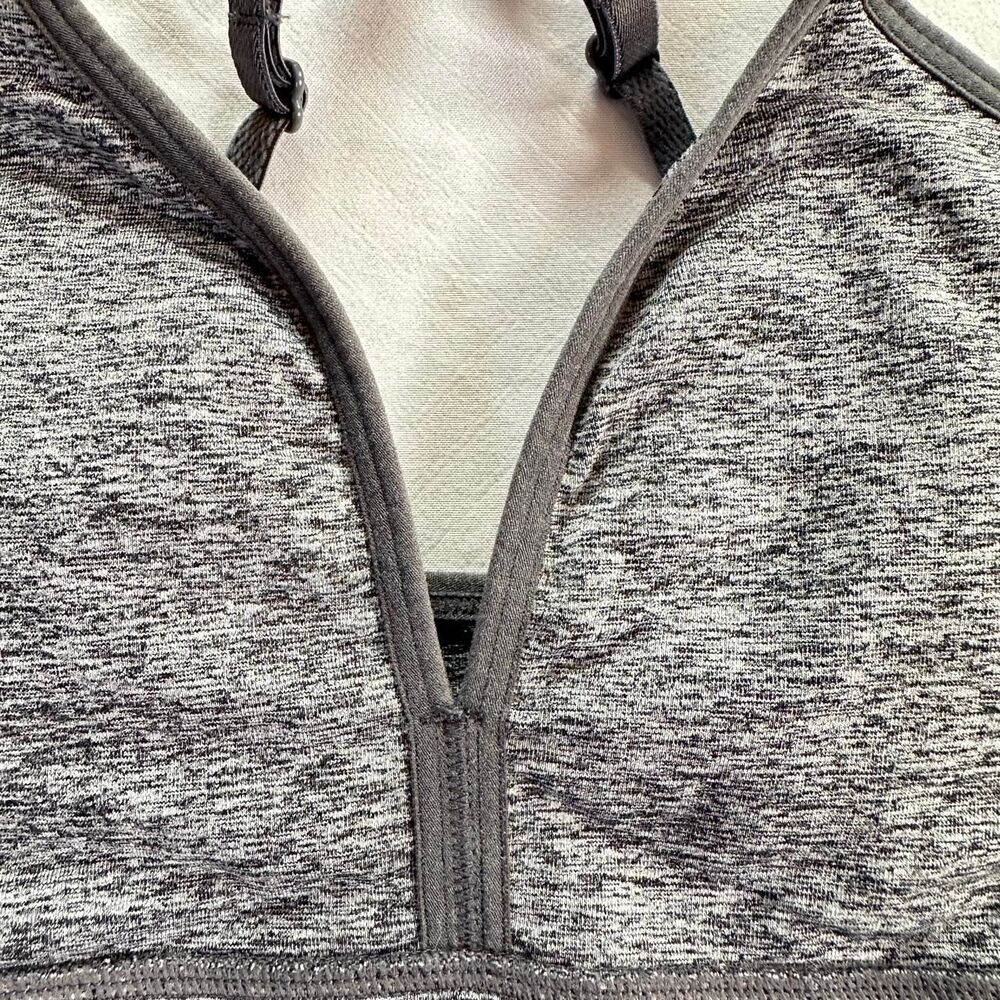 Wonder-nation Women's Grey Sports Bra - Picture 4 of 5